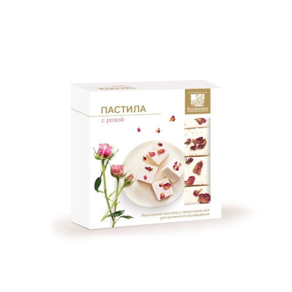 №2 Пастила 135г с розой  в Минусинске