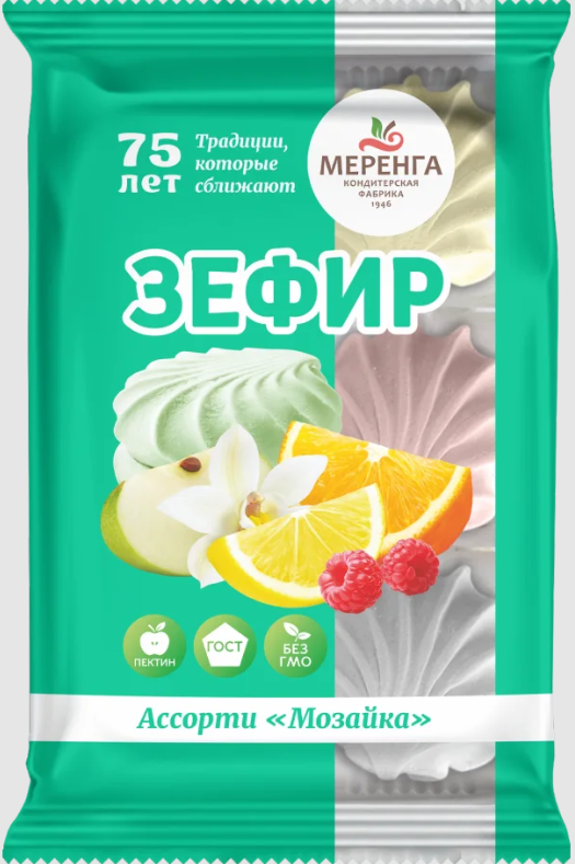  Меренга Зефир Мозайка, 270г  в Минусинске