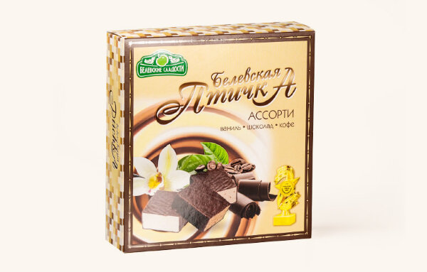 №2 Конфеты "Белевская птичка"  300г ассорти  в Минусинске