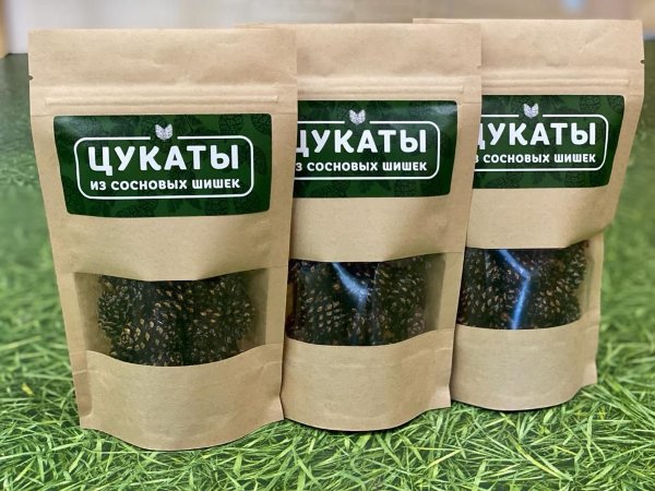№2 Цукаты из сосновых шишек 100г  в Минусинске