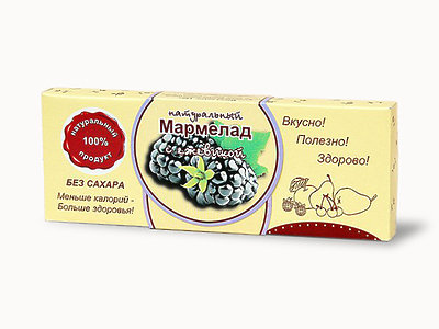  Мармелад натуральный "Ежевика" 140г в Минусинске