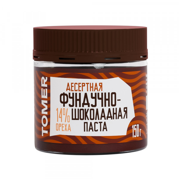 №1 Фабрика Томер    Фундучно-шоколадная паста, 150г  в Минусинске