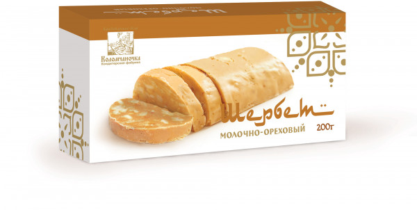 №1 Шербет МОЛОЧНО-ОРЕХОВЫЙ, 200г в Минусинске