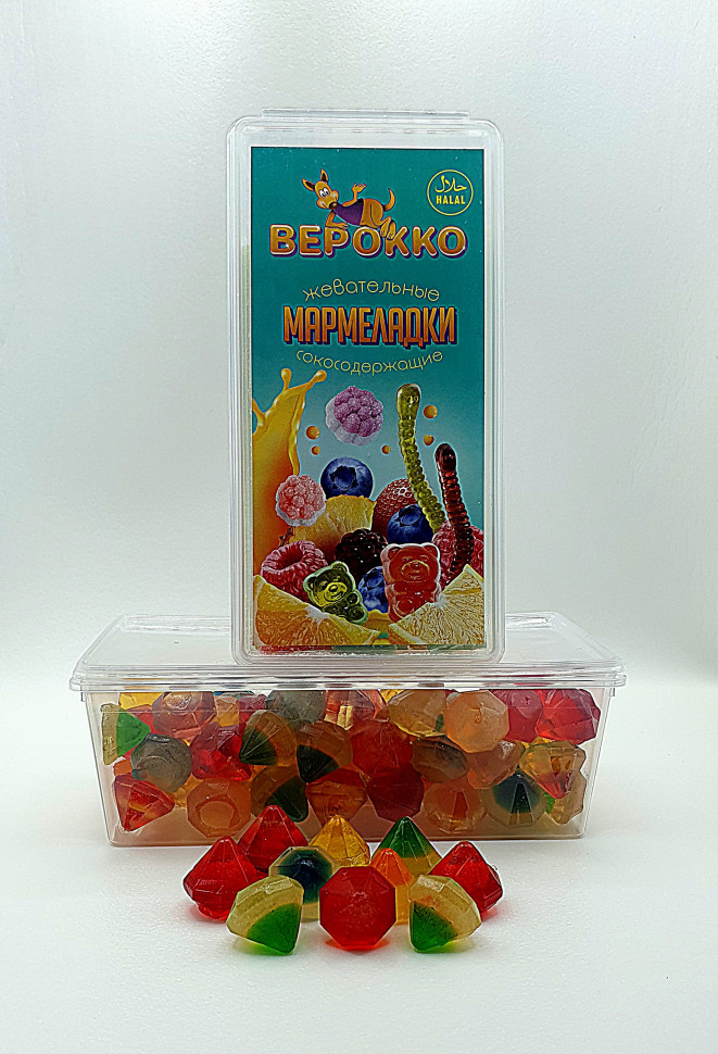  Жевательный мармелад Самоцветы, 250г      в Минусинске