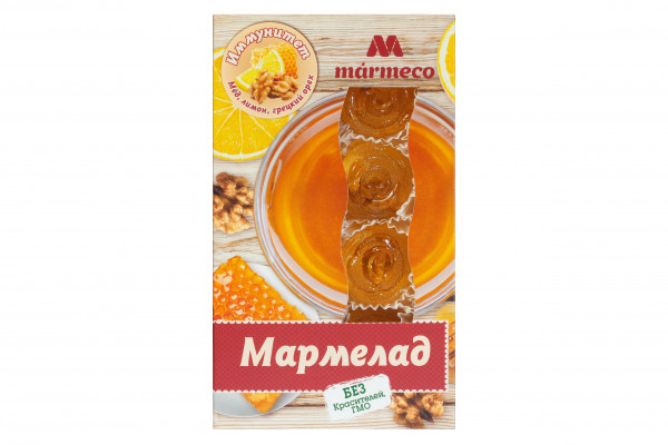 №2 Мармелад "Иммунитет"  Мёд, лимон, грецкий орех, 180г  в Минусинске